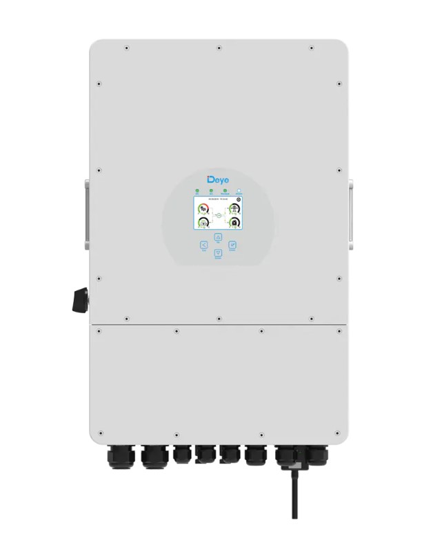 Inversor híbrido Deye con batería 5KW 8KW 10KW 12KW inversor de energía solar trifásico de alta capacidad y bajo voltaje-Koodsun