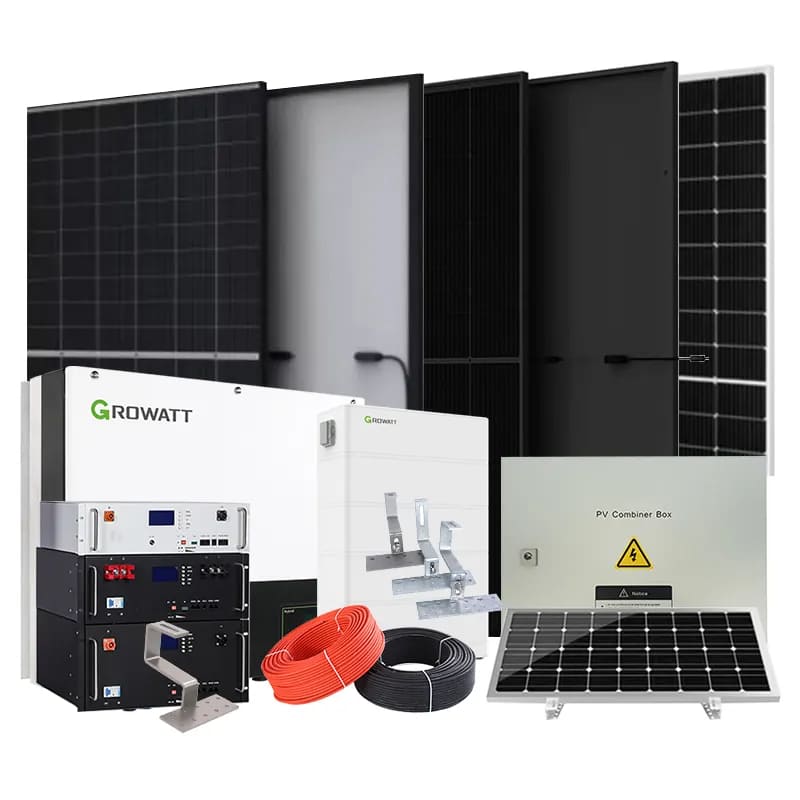 Sistemas de energía solar híbridos 5KW 8KW 10KW 12KW 20kw 30kw Sistema de almacenamiento de energía residencial con batería-Koodsun