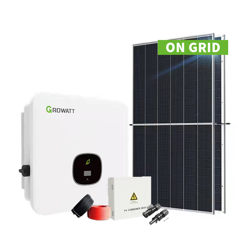 Sistema de paneles solares On Grid 60KW para uso comercial Juego completo-Koodsun