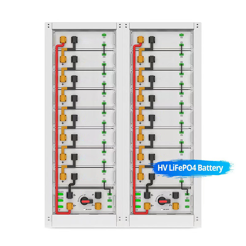 Batería de litio montada en estante de alto voltaje de Deye para la batería de litio solar del koodsun 27kwh del almacenamiento-Koodsun