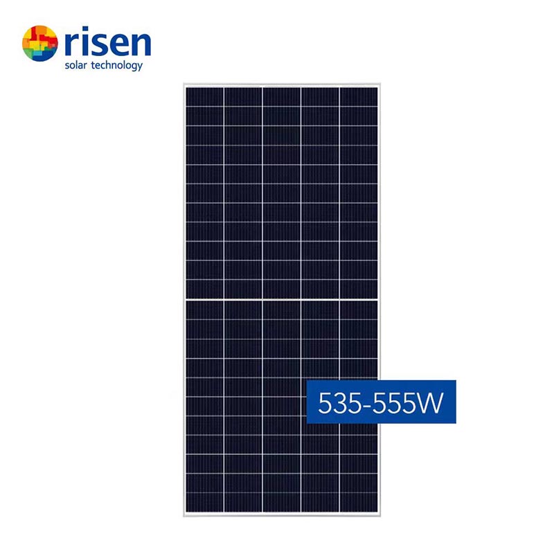 Panel solar elevado 535w 540w 545w 550w 555w panel solar mono 110 medias células 550w-Koodsun
