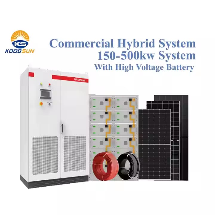 200kw 300kw 400kw 500kw Premium Solar Solutions | SunPower/Maxeon Panels & SMA Inverters | 25-Year Performance Warranty-Koodsun